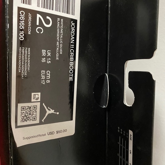 Jordan 11 CRIB BOOTIE - Picture 5 of 5